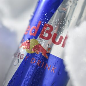 red bull energy drink can